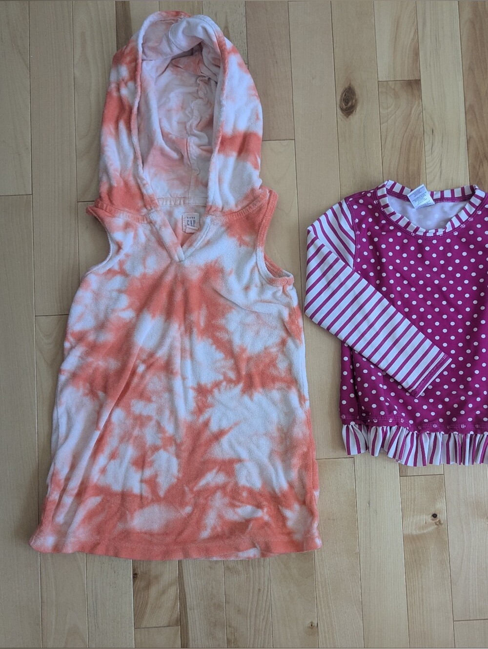 Girls Rufflebutts Rashguard and Swimsuit Cover-up, size 3T